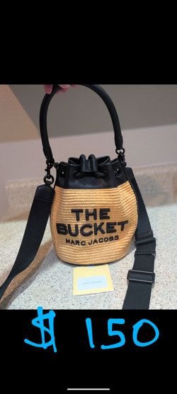 Marc jacobs woven bucket bag