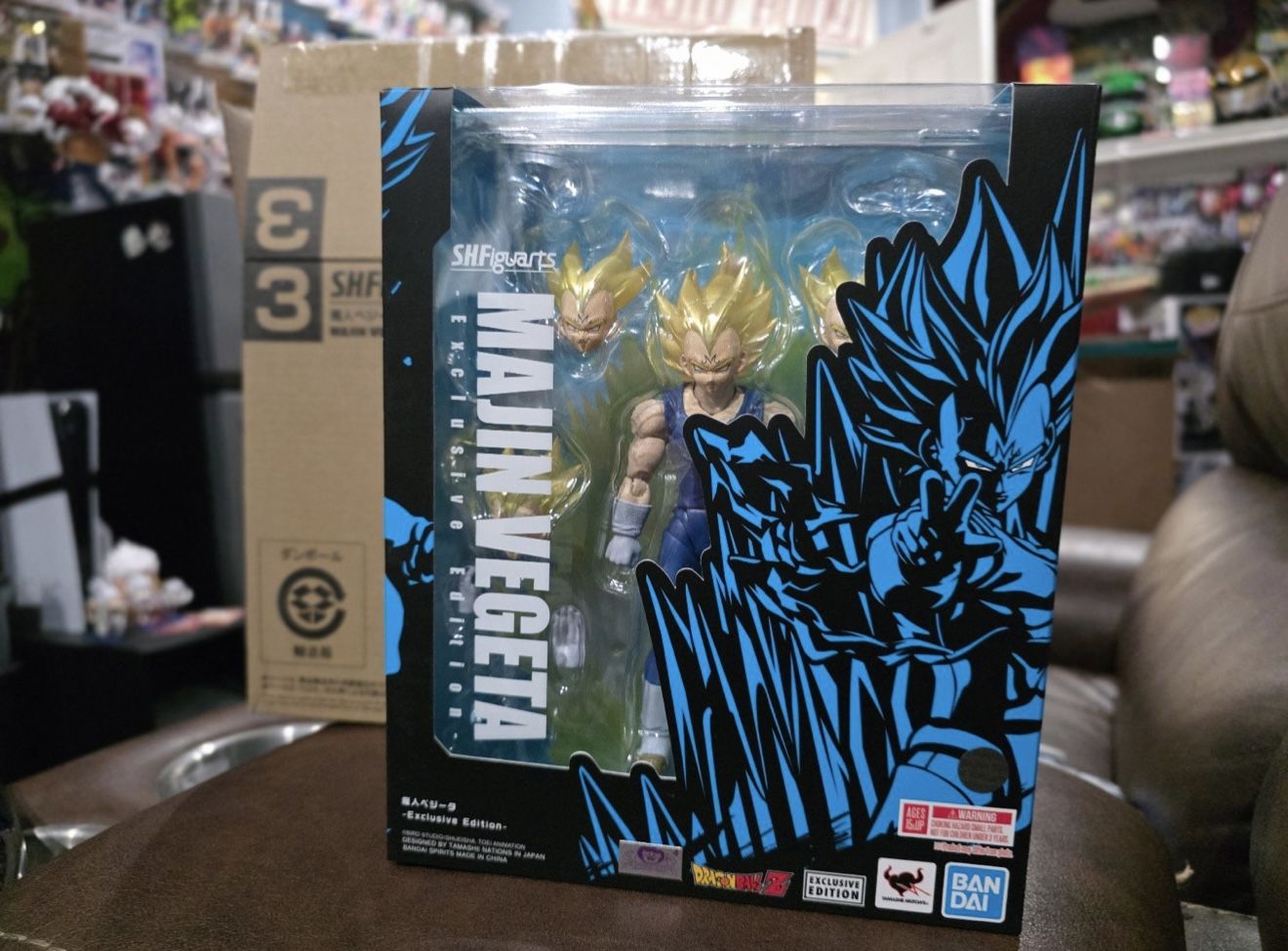 Sh Figuarts Majin Vegita + Tonsen Arttoys Head