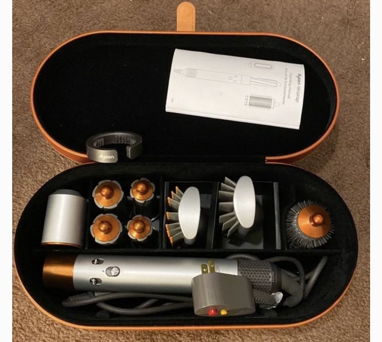 Dyson airwrap complete set copper/silver