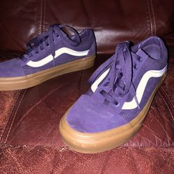 Womens Purple Vans Size 7