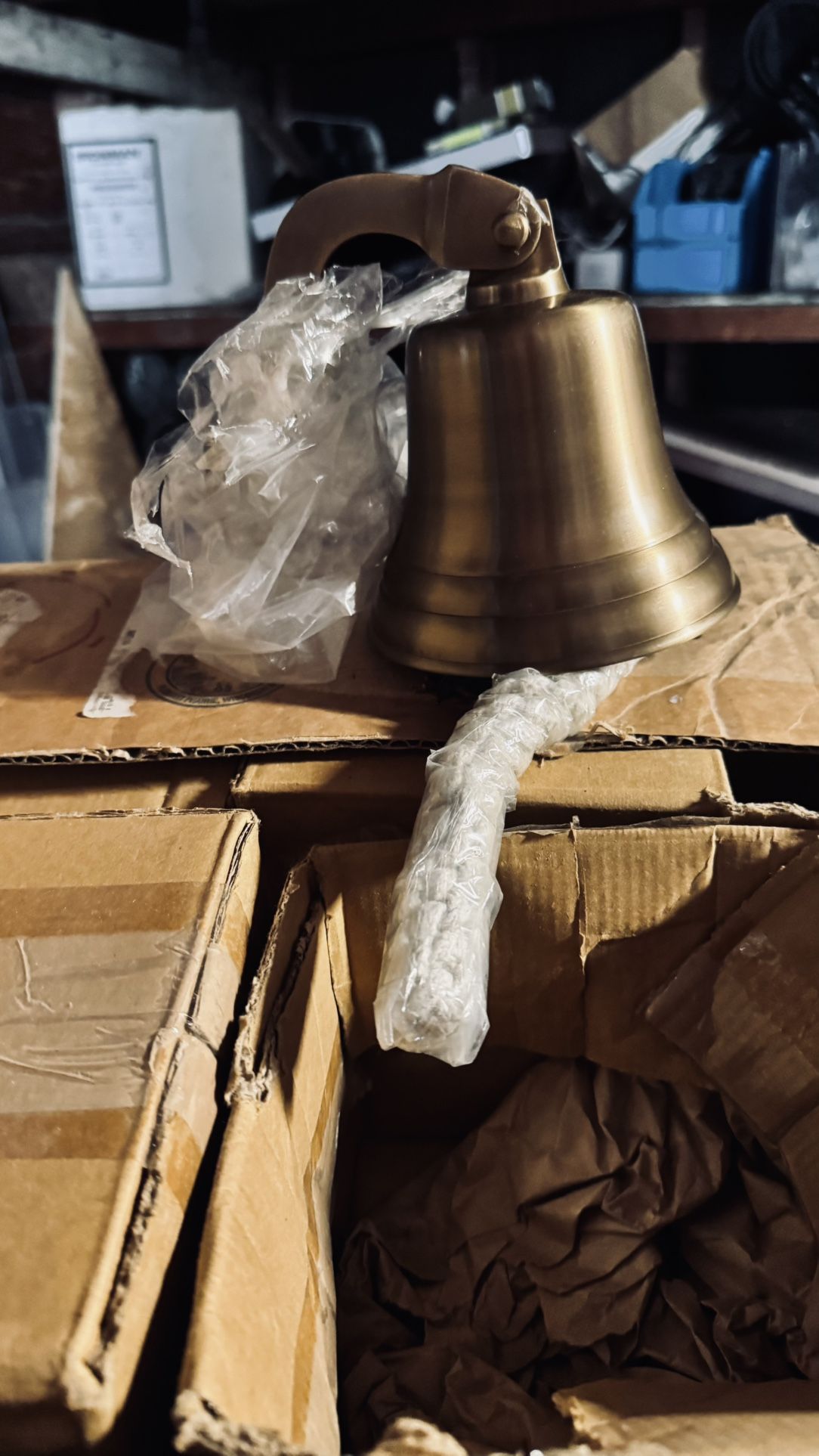 NEW!!!! BRASS SHIP BELL