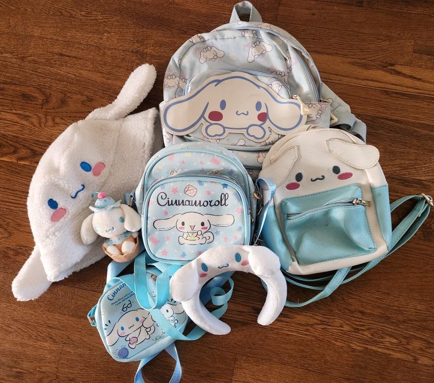 Cinnamoroll bags, Backpacks and HAT