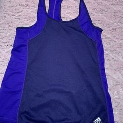 Womens Adidas Small Tank Top Purple 