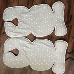 2 Stroller Breathable Seat Liners