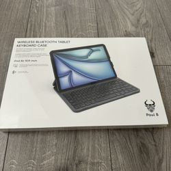  ipad Air 6th 5th 4th Generation case with Keyboard,11 Inch Case with Keyboard Backlit Wireless Magnetic Keyboard Case for New iPad 2024,2022,2020,Aut