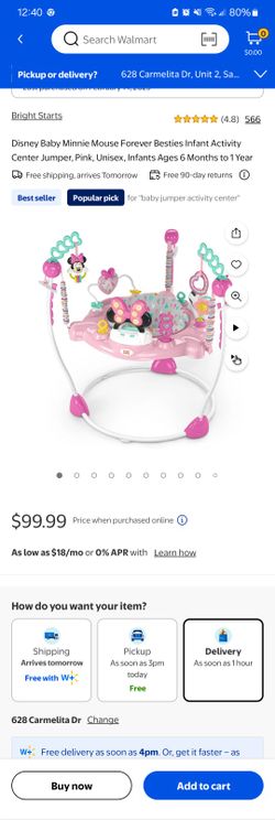 Minnie Mouse Jumparoo