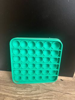 Teal pop it