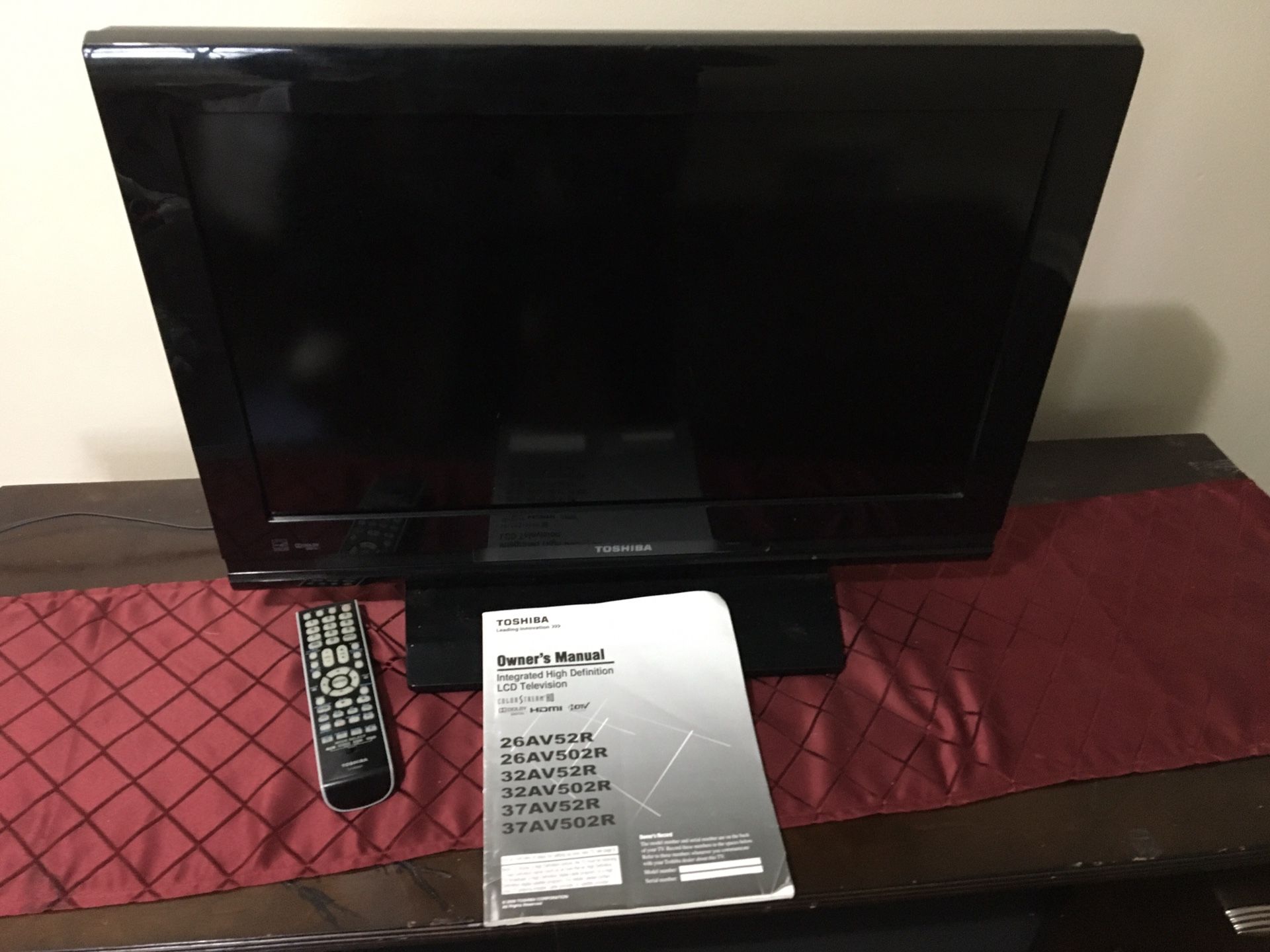 27 inch toshiba TV