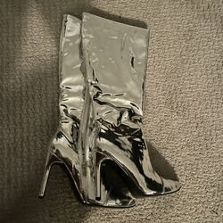 Metallic Boots