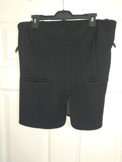 Elegant Black Tube Top