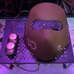JOVS Red Light Therapy Mask for Face, LED Face Mask Light Therapy with Near-Infrared Red Light, 4 Modes and Portable Skin Care Tools for Home Use