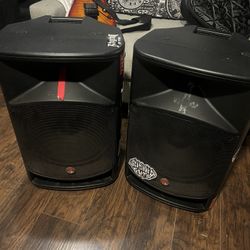 Harbinger 15” PA Speaker Pair