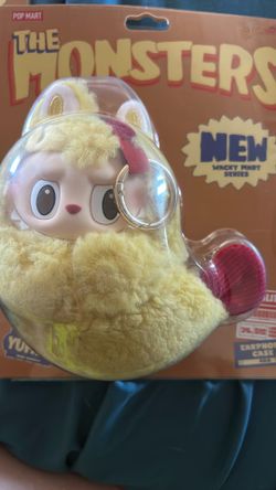 Labubu Plush Earphone Case