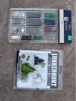 Fishing linker frogs and grub kit (retails $30)
