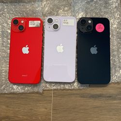 Unlocked Apple iPhone 14 128GB 100% Battery Health