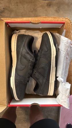 Nike Dunk Low Retro/Men’s 10/Black Off Noir Sneakers