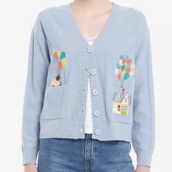 Disney Pixar Up Embroidered Cardigan