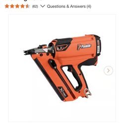 Paslode CF325XPRO 24 7.2-Volt Lithium-Ion Battery 3-1/4 in. 30 Degree Gas Powered Cordless Strip Load Framing Nailer