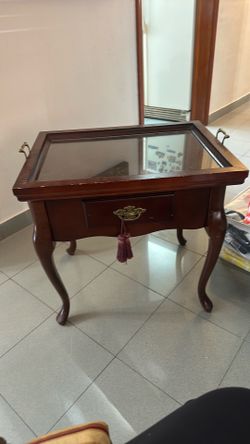 Table with tray