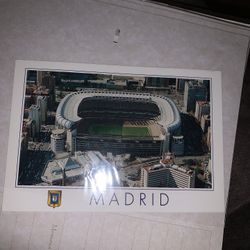 Stadium Postcards Madrid And Barcelona 