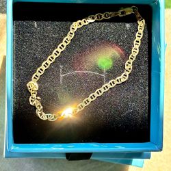 10K Gold Cuban Bracelet 