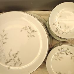 Mid-century Fine China service for 12 w/additional  serving pieces