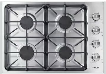 THOR Kitchen Professional 30-inch Cooktop/Rangetop in Stainless Steel