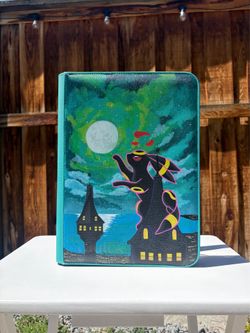 Hand Painted Pokemon Binders