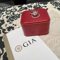 1.50 CT GIA Certified Diamond Wedding Ring Set – Excellent C