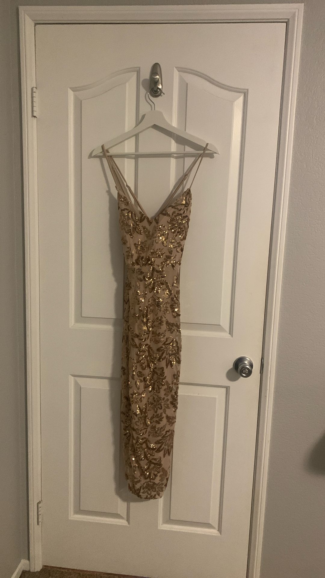 Gold Formal Dress