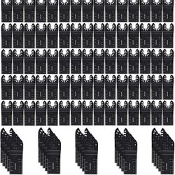 Professional universal oscillating saw blades, wood multi-tool blades, quick release durable oscillating tool, multi-tool blades for all models, 100