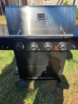 Charbroil Performance Series Black and Silver 4 -Burner Liquid Propane Gas Grill