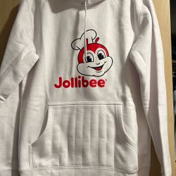 Jollibee White Hodie  Size S