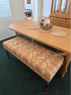 Upholstered Bench by Ethan Allen