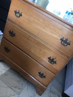 3 Drawer Dresser, Wood