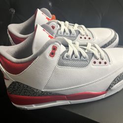 Jordan  3 Fire Red