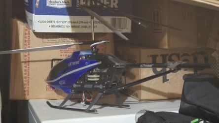 Old School RC Helicopter