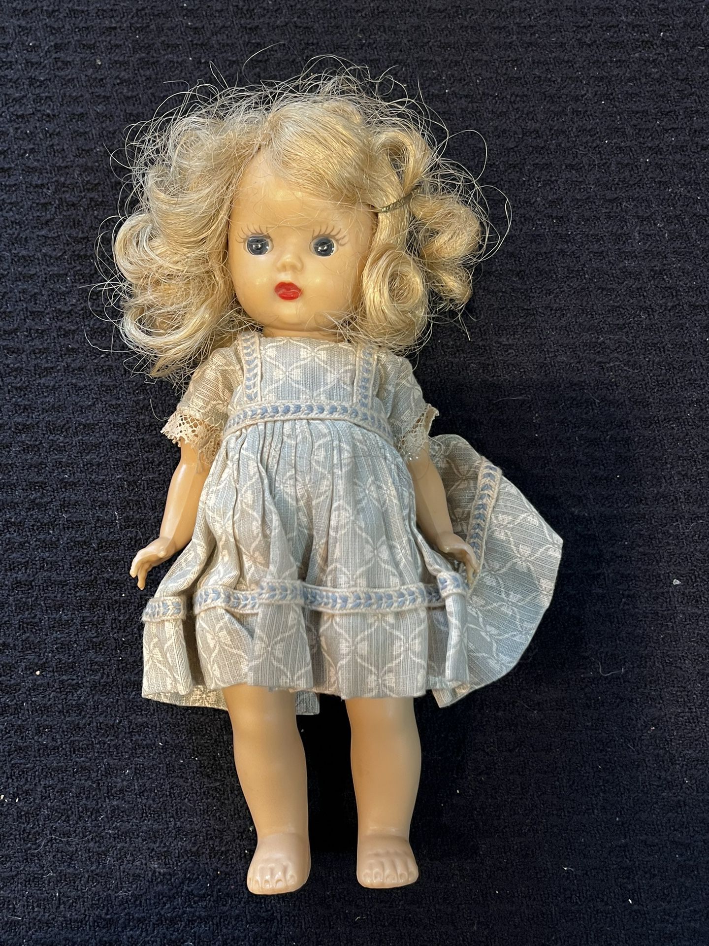 Story Book Doll California. 7” Tall. Rare No Eyebrows.