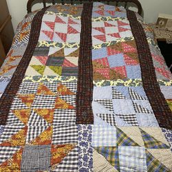 Very Old Handmade Quilt 