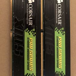 Corsair RAM 1gb (512MBx2) XMS3200 400MHz