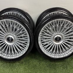 New 26 inch silver TIS wheels and lexani tires 305/30r26