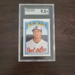 2013 Topps Archives Manny Machado