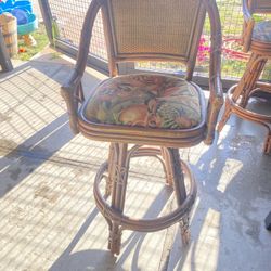 Rattan Bar Stool