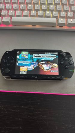 Sony PSP with 16gb sd card
