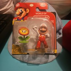 World Of Nintendo Fire Mario With Fire Flower