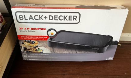 Black+Decker Nonstick Electric Griddle - SELF PICK UP ONLY
