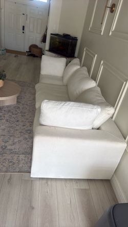 White cloud couch