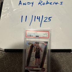 2024 Prizm Pulsar /499 Psa 10 Caitlyn Clark 