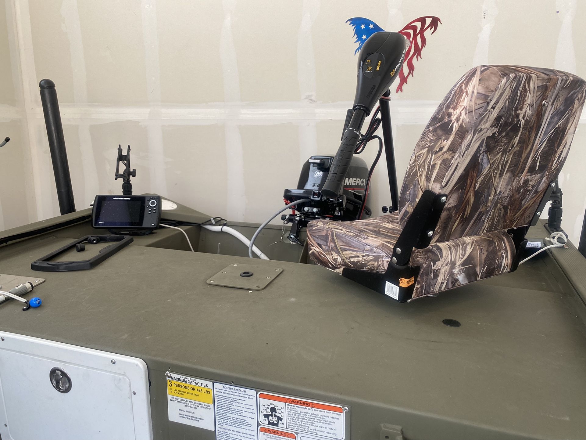 2020 Grizzly 15 Foot Boat