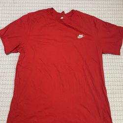 Red Nike Shirt 